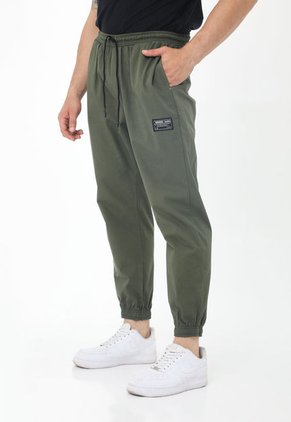 Pantalón Cargo Verde Para Hombre Belife