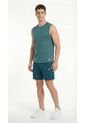 Pantaloneta Deportiva Verde Para Hombre de Belife