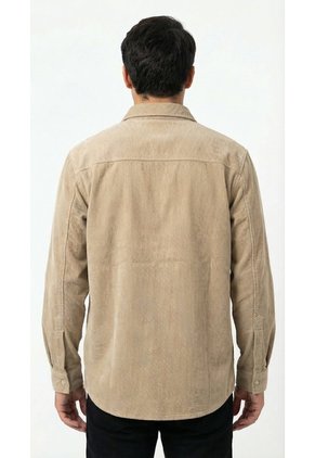 Chaqueta Casual Arena Para Hombre