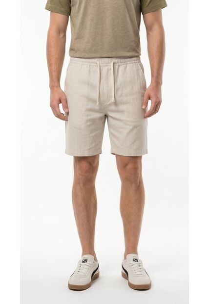 Bermuda Semilla En Lino Para Hombre