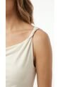 Camiseta Blanca Manga Sisa Para Mujer de Belife