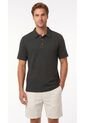 Camiseta Polo Negro Humo Para Hombre de Belife