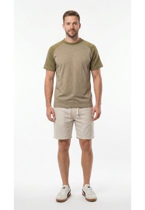 Bermuda Semilla En Lino Para Hombre