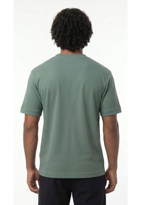 Camiseta Manga Corta Verde Para Hombre