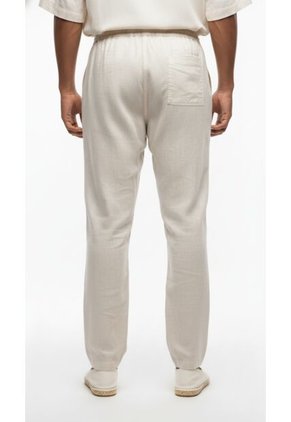 Pantalón Slim Semilla En Lino Para Hombre