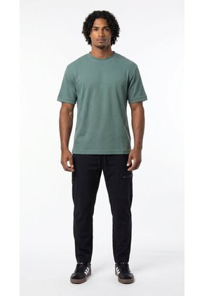 Camiseta Manga Corta Verde Para Hombre