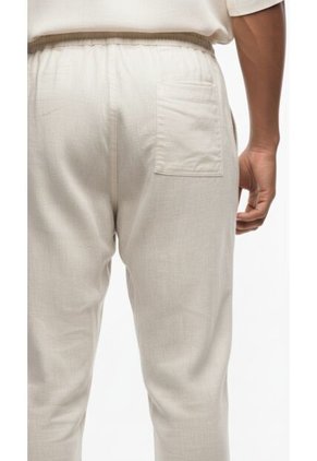 Pantalón Slim Semilla En Lino Para Hombre