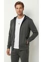 Chaqueta Deportiva Gris Con Capucha Para Hombre de Belife