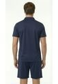 Camiseta Polo Deportiva Azul Para Hombre de Belife
