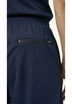 Pantaloneta Deportiva Azul Con Ciclista Interno Para Hombre