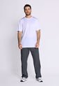 Camiseta Manga Corta Blanca En Poliéster Para Hombre de Belife