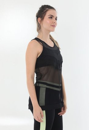 Camiseta Manga Sisa Deportiva Para Mujer Belife