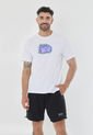 Camiseta Blanca Con Estampado Frontal Para Hombre Belife de Belife