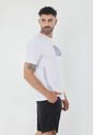 Camiseta Blanca Con Estampado Frontal Para Hombre Belife de Belife
