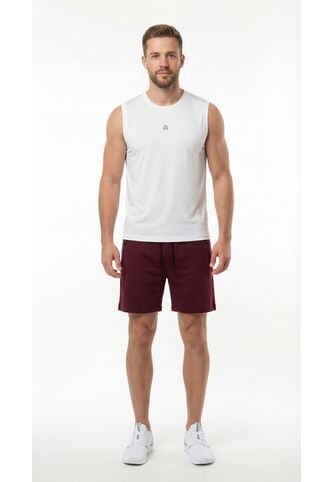 Pantaloneta Deportiva Burgundy Para Hombre Belife
