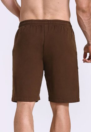 Bermuda Cargo Café En Algodón Para Hombre