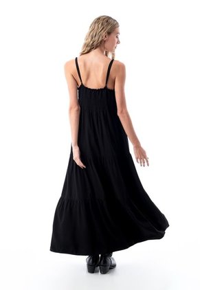 Vestido Largo De Cargaderas