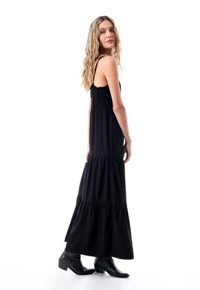 Vestido Largo De Cargaderas