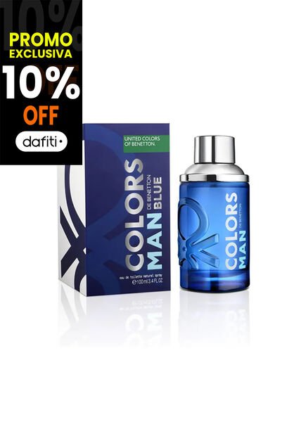 Perfume Colors Man Blue De Benetton Para Hombre 100 Ml