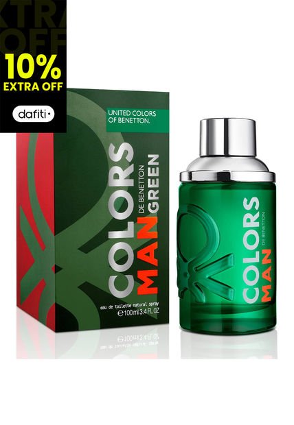 Perfume Colors Man Green De Benetton Para Hombre 100 Ml