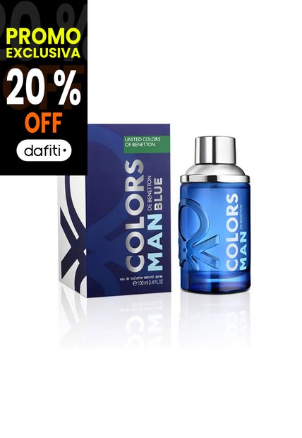 Perfume Colors Man Blue De Benetton Para Hombre 100 Ml