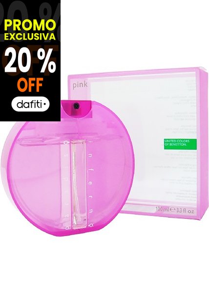 Perfume Inferno Paradiso Pink De Benetton Para Mujer 100 Ml