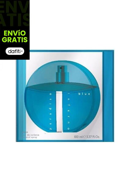 Perfume Paradiso Inferno Blue De Benetton Para Hombre 100 Ml
