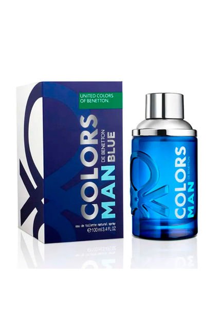Perfume Colors Man Blue De Benetton Para Hombre 100 Ml