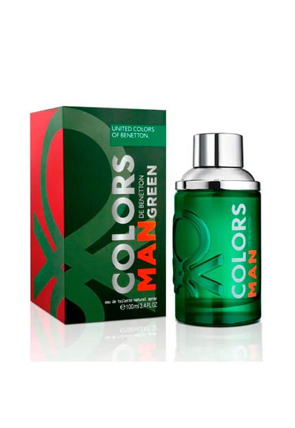 Perfume Colors Man Green De Benetton Para Hombre 100 Ml