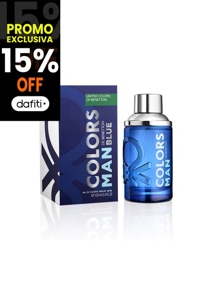 Perfume Colors Man Blue De Benetton Para Hombre 100 Ml