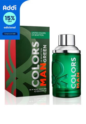 Perfume Colors Man Green De Benetton Para Hombre 100 Ml Benetton