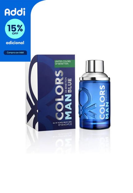 Perfume Colors Man Blue De Benetton Para Hombre 100 Ml