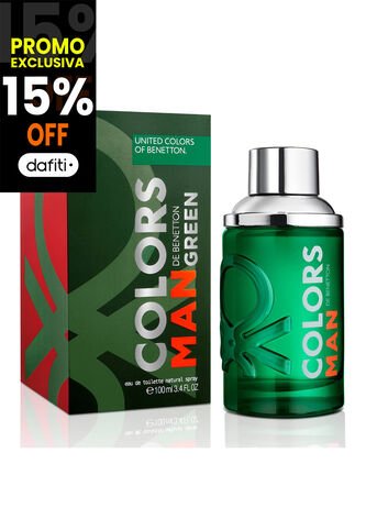 Perfume Colors Man Green De Benetton Para Hombre 100 Ml Benetton