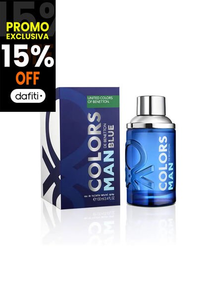 Perfume Colors Man Blue De Benetton Para Hombre 100 Ml