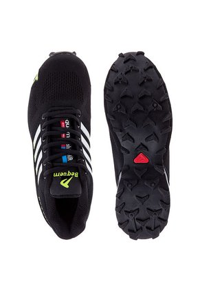 Outdoor Negro-Verde Neón Bequem