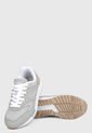 Tenis Lifestyle Gris-Blanco BEQUEM de BEQUEM