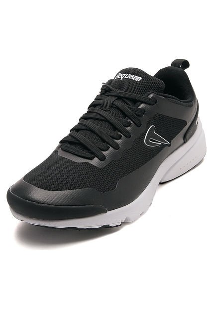 Tenis Lifestyle Blanco-Negro BEQUEM