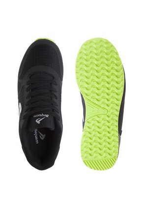 Running Negro-Verde Neón BEQUEM