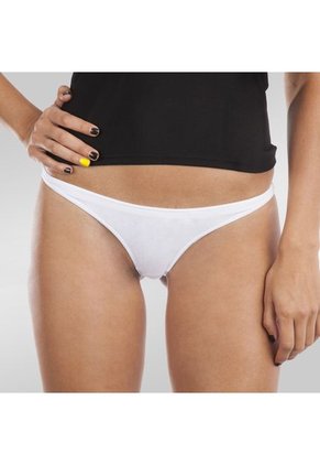 Panty Hilo Mujer Besame Blanco