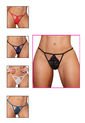 Panty Tipo Tanga Brasilera Graduable Paquete X 5. - Multicolor de Besame