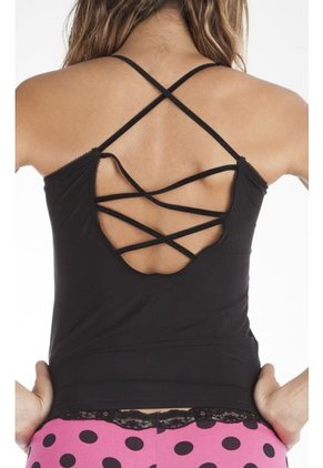 Camisole Mujer Besame Negra