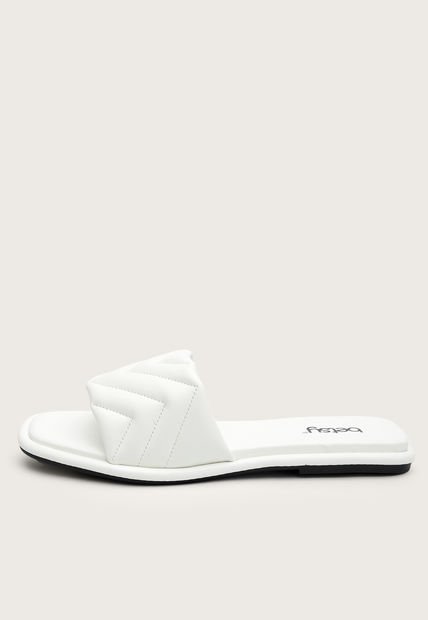 Sandalia Plana Blanco Betsy