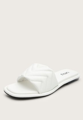 Sandalia Plana Blanco Betsy