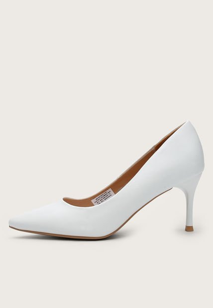 Tacón Medio Blanco Betsy