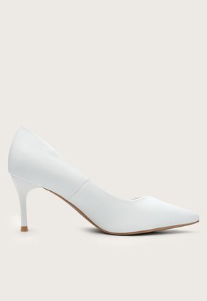 Tacón Medio Blanco Betsy