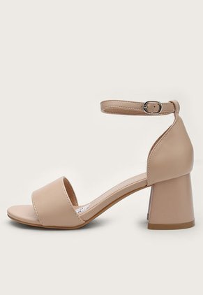 Sandalia Tacón Nude Betsy