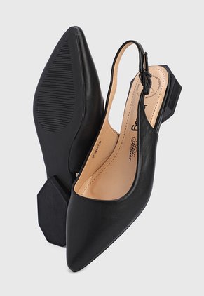 Tacón Bajo Negro Betsy