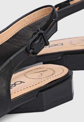 Tacón Bajo Negro Betsy