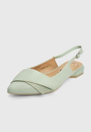 Tacón Bajo Vede Menta Betsy