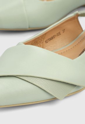 Tacón Bajo Vede Menta Betsy